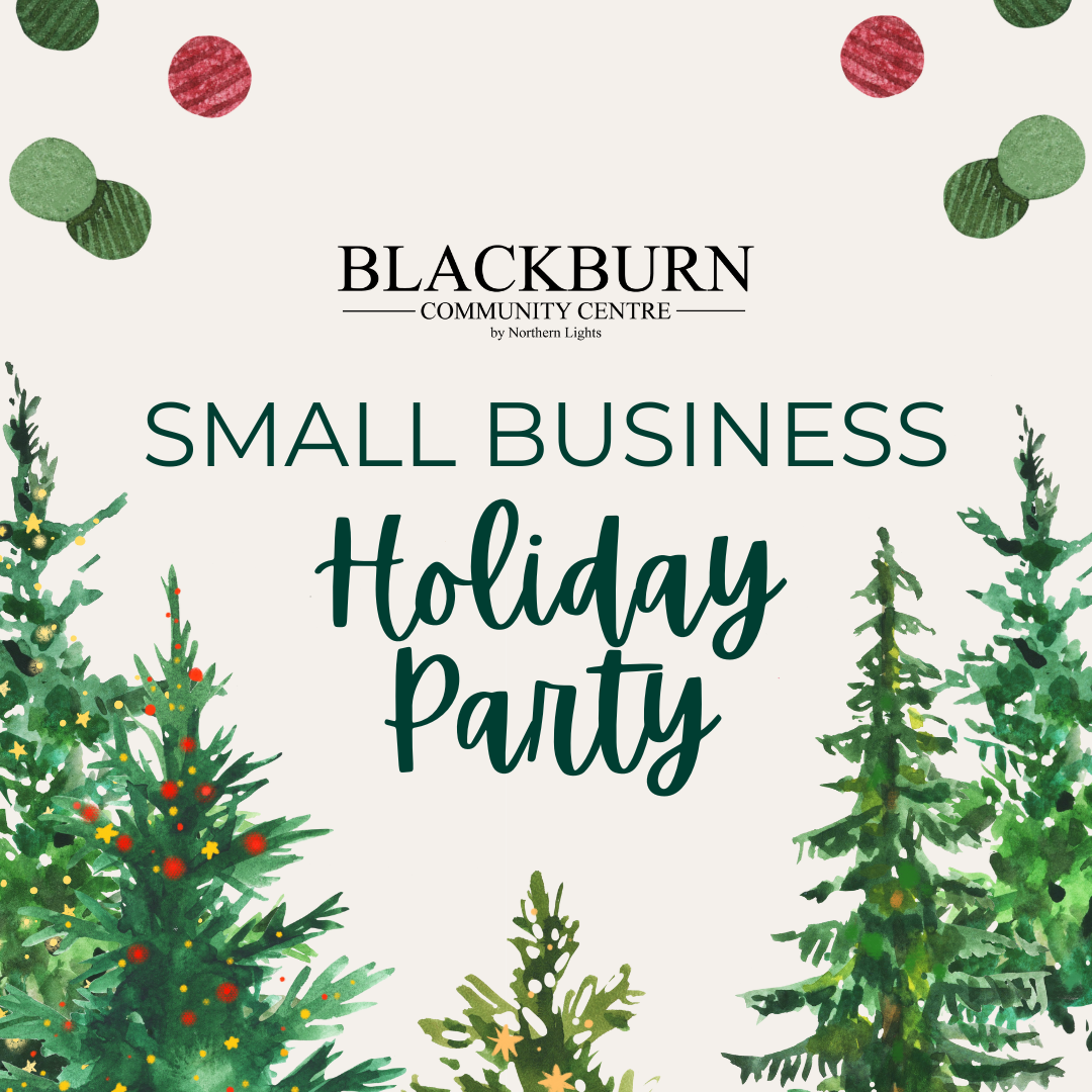 Blackburn Hall Small Business Party - December 8th